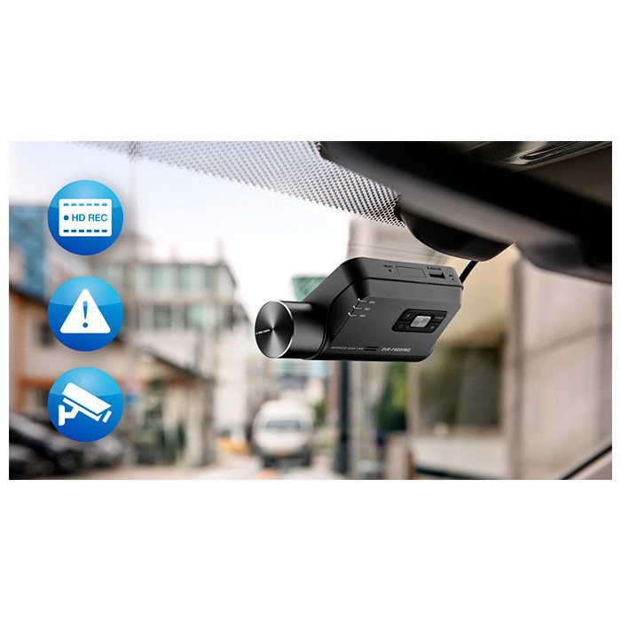 Alpine DVR-F800PRO dash cam med GPS, lane assist