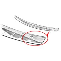 Læssekantbeskytter Mercedes C-Klasse W205 14-21 Stål