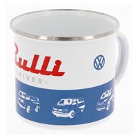 Emaljekrus, VW T1 bus "BULLI DRIVER" 500ml