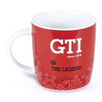 VW GTI kaffekop ''The Legend'' rød, 370 ml