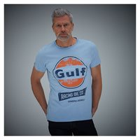 Gulf Oil Racing T-shirt Blå XL