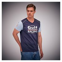 Gulf Racing T-Shirt Navy V-neck S