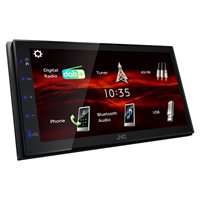 JVC KW-M180DBT 2-DIN BT bilradio med DAB+