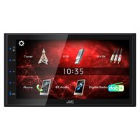 JVC KW-M27DBT 2-DIN bilradio med DAB+