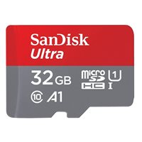 SanDisk Ultra SD kort inkl. adapter 32GB