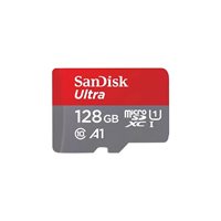SanDisk Ultra SD kort inkl. adapter 128GB