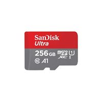 SanDisk Ultra SD kort inkl. adapter 256GB