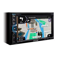 Alpine INE-W611DC 2-DIN multimedia station m truckkort