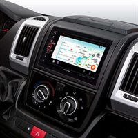 Alpine INE-W611D 2-DIN multimedia station med navi