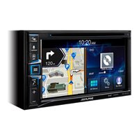 Alpine INE-W611D 2-DIN multimedia station med navi