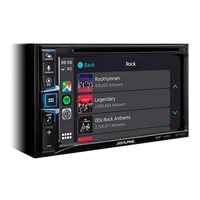 Alpine INE-W611D 2-DIN multimedia station med navi