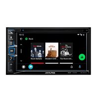 Alpine INE-W611D 2-DIN multimedia station med navi