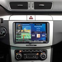 2-DIN 8" Mont kit f. VW m/hvidt display