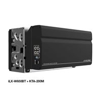 Alpine KTA-200 add-on mono forstærker til ilx-w650bt