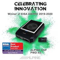 Alpine PWD-X5 DSP forst. 4-Kanal med aktiv subwoofer