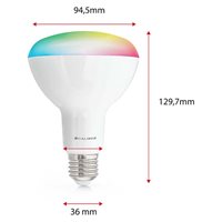 Caliber BR30 smart home LED-pære hvid/multicolor