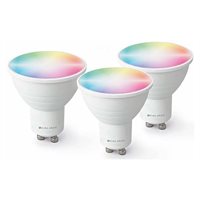 Caliber GU10 Smart Home 3 pack LED-pærer hvid/multi