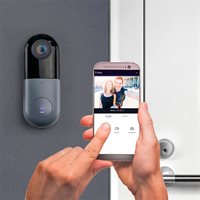 Caliber Smart Home dørkamera med trykknap og wi-fi