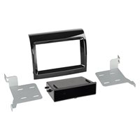 Komplet 2-DIN Kit m. rum Citroen/Peugeot Infodapter