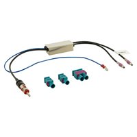 Komplet 2-DIN Kit m. rum Skoda/VW piano 40Pin/52Pin