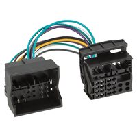 Komplet 2-DIN Kit m. rum Skoda/VW piano 40Pin/52Pin