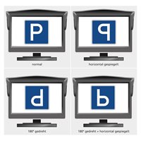 Ampire 7" monitor (Op til 2 kameraer)