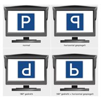 Ampire 7" monitor (Op til 2 kameraer)