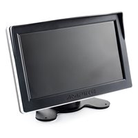 Infrarødt farvebakkamera m. 7" TFT dual-input monitor