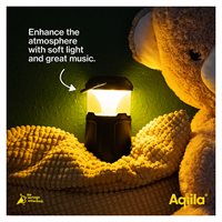 Aqiila Soundbird B10 LED lampe, Højttaler og Powerbank