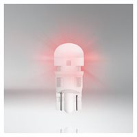 Osram LED Pære Rød W5W - 2 stk.