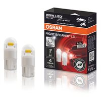 Osram Night Breaker W5W-LED 2 stk. ECE godkendt