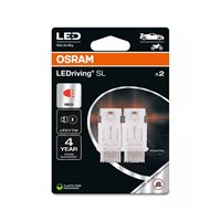 Osram LEDriving SL P27/7W Rød - Sæt