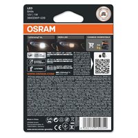 Osram LED Pære Hvid T4W - 2 stk.