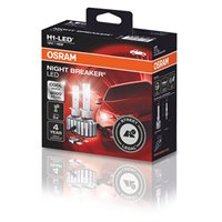 Osram Night Breaker H1-LED 12V ECE godkendt - Sæt