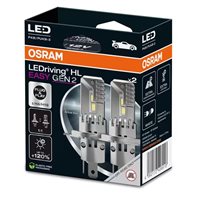 Osram LEDriving HL Easy Gen 2 H4/H19 12V - Sæt