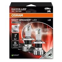 Osram Night Breaker Smart H4/H19 LED 12V - Sæt
