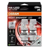 Osram Night Breaker LED Speed H4 12V - Sæt.