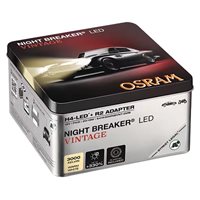 Osram Night Breaker Led Vintage H4 ECE +330% - sæt