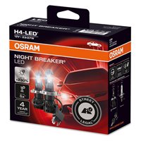 Osram Night Breaker H4-LED 2 stk. ECE Godkendt