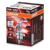 Osram Night Breaker Laser H4 +150 procent lys - 2 stk.