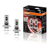 Osram Night Breaker LED Speed H7 +450% - Sæt.