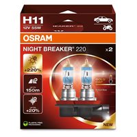 Osram Night Breaker 220 H11 55W 12V - Sæt
