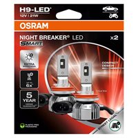 Osram Night Breaker Smart H9 LED 12V - Sæt