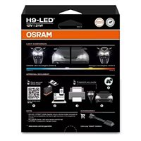 Osram Night Breaker Smart H9 LED 12V - Sæt