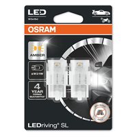 Osram LED Pære Gul W21W - 2 stk.