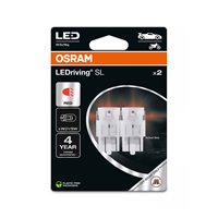 Osram LEDriving SL W21/5W Rød - Sæt