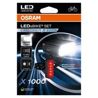Osram LEDsBike Explorer X 1000 Spot i sæt med 2 stk.
