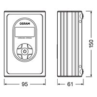 Osram Mini-kompressor TYREinflate 4000