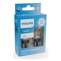Philips Ultinon Pro7000 LED W21W 12V - Sæt