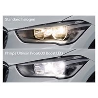 Philips Ultinon Pro6000 Boost LED H1 ECE godkendt - Sæt